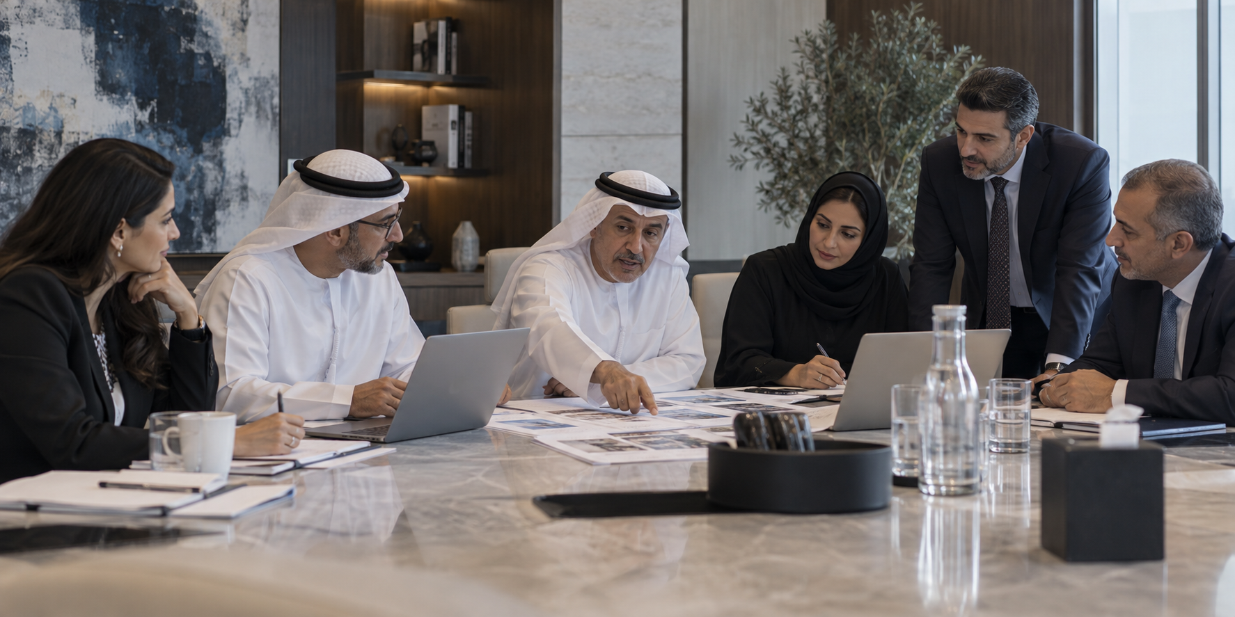 Illustrative executive advisory working session