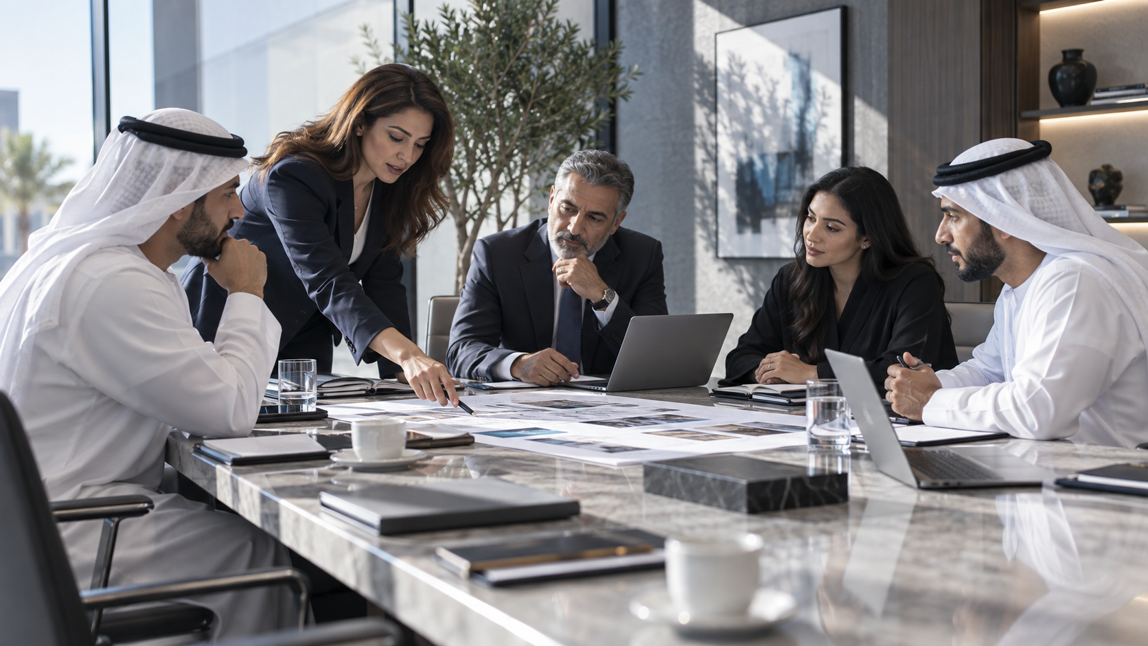 Illustrative executive advisory working session